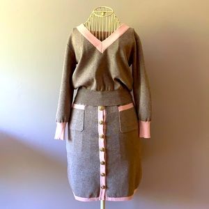 ❗️⬇️VTG 💕Knit 2pc suit set